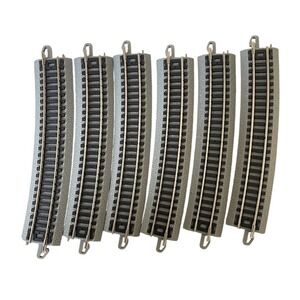 6 Bachmann N SCALE 5.25" ez 19" R 15 Curve track N4804a